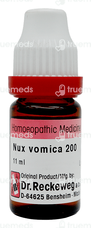 Dr Reckeweg Nux Vomica 200 Ch Dilution 11 ML