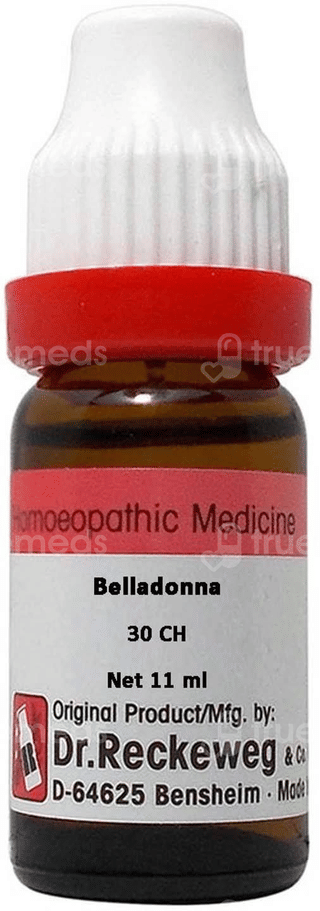 Dr Reckeweg Belladonna 30Ch Dilution 11Ml