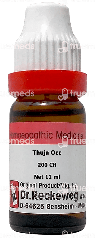 Dr Reckeweg Thuja Occ 200 Ch Dilution 11 ML