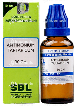 Sbl Antimonium Tartaricum 30 Ch Dilution 30 ML