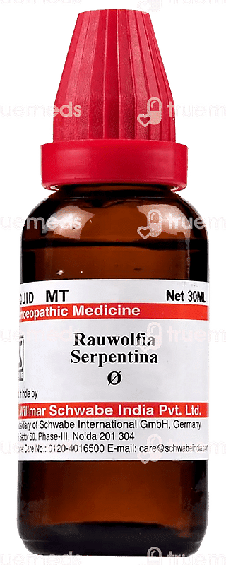 Dr Willmar Schwabe India Rauwolfia Serpentina Mother Tincture 30ml