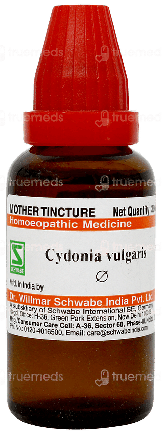 Dr Willmar Schwabe Cydonia Vulgaris Q Mother Tincture 30ml
