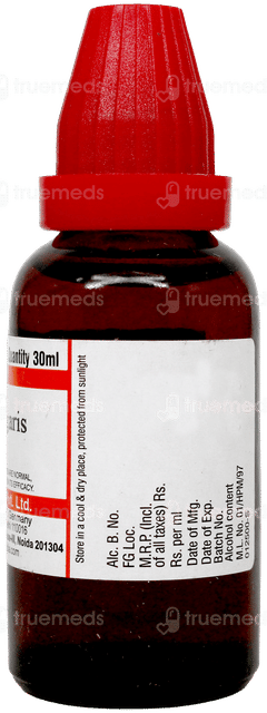 Dr Willmar Schwabe Cydonia Vulgaris Q Mother Tincture 30Ml