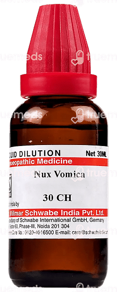 Dr Willmar Schwabe India Nux Vomica 30 Ch Dilution 30 ML