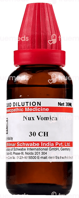 Dr Willmar Schwabe Nux Vomica 30ch Dilution 30ml