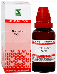 Dr Willmar Schwabe Nux Vomica 30ch Dilution 30ml Dr Willmar Schwabe Nux Vomica 30ch Dilution 30ml