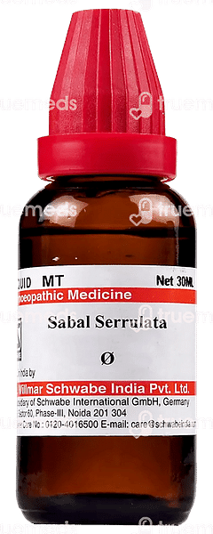 Dr Willmar Schwabe India Sabal Serrulata Mother Tincture 30 ML