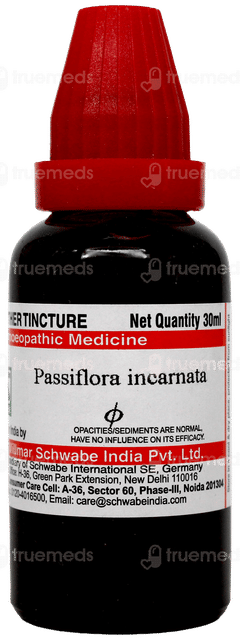 Dr Willmar Schwabe Passiflora Incarnata Q Mother Tincture 30Ml Dr Willmar Schwabe Passiflora Incarnata Q Mother Tincture 30Ml