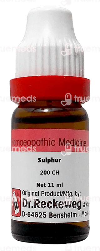 Dr Reckeweg Sulphur 200 Ch Dilution 11 ML