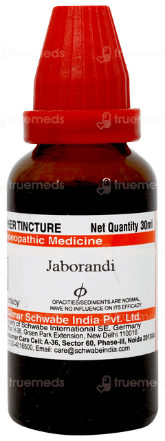 Dr Willmar Schwabe Jaborandi Q Mother Tincture 30ml