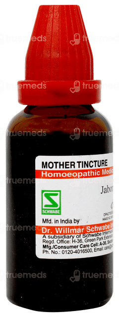 Dr Willmar Schwabe Jaborandi Q Mother Tincture 30ml