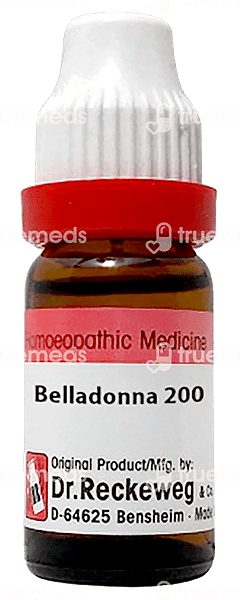 Dr Reckeweg Belladonna 200 Ch Dilution 11 ML