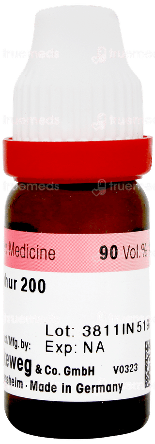 Dr Reckeweg Hepar Sulphur 200 Dilution 11ml