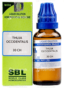 Sbl Thuja Occidentalis 30 Ch Dilution 30 ML