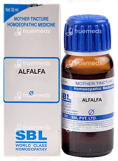 Sbl Alfalfa Q Mother Tincture 30ml Sbl Alfalfa Q Mother Tincture 30ml