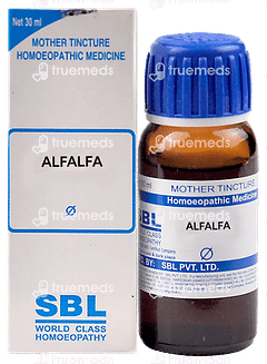 Sbl Alfalfa Mother Tincture 30 ML