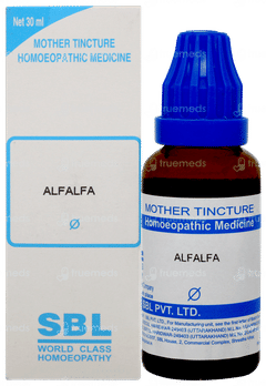 Sbl Alfalfa Q Mother Tincture 30ml Sbl Alfalfa Q Mother Tincture 30ml
