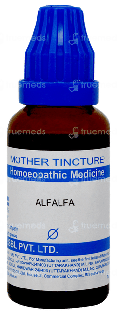 Sbl Alfalfa Q Mother Tincture 30ml