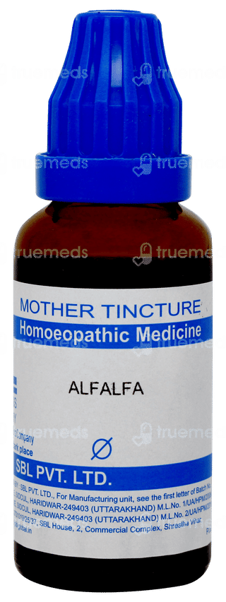 Sbl Alfalfa Q Mother Tincture 30ml