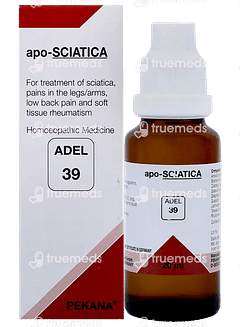 Adel 39 Apo Sciatica Drops 20ml Adel 39 Apo Sciatica Drops 20ml