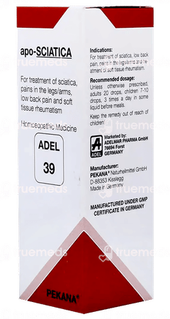 Adel 39 Apo Sciatica Drops 20ml