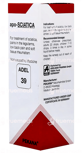 Adel 39 Apo Sciatica Drops 20ml