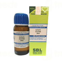 Sbl Alfalfa 30ch Dilution 30ml