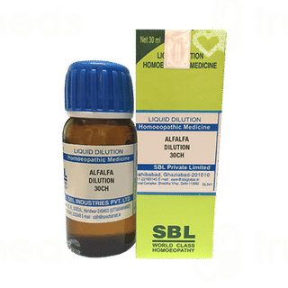 Sbl Alfalfa 30ch Dilution 30ml