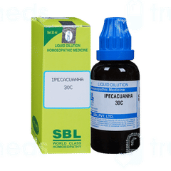Sbl Ipecacuanha 30ch Dilution 30ml