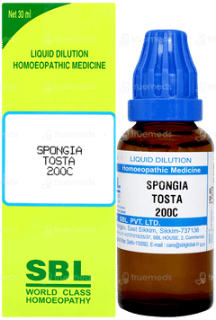 Sbl Spongia Tosta 200c Dilution 30ml