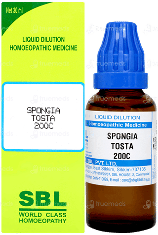 Sbl Spongia Tosta 200c Dilution 30ml