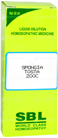 Sbl Spongia Tosta 200c Dilution 30ml