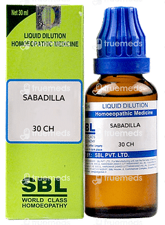 Sbl Sabadilla 30ch Dilution 30ml