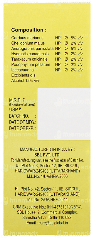 Sbl Liv T Tonic 180ml