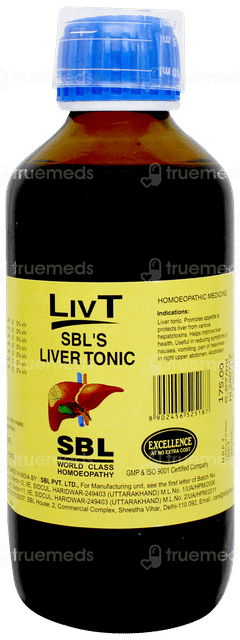Sbl Liv T Tonic 180ml