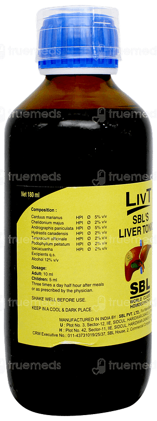 Sbl Liv T Tonic 180ml