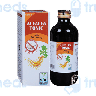 Sbl Alfalfa With Ginseng Sugar Free Tonic 180ml