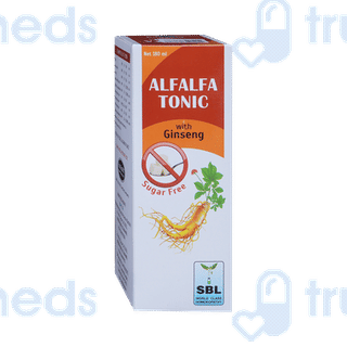 Sbl Alfalfa With Ginseng Sugar Free Tonic 180ml