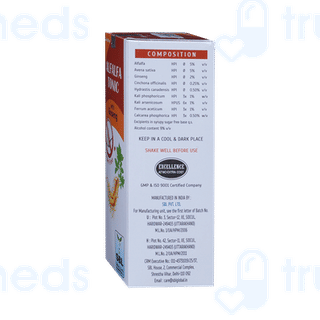 Sbl Alfalfa With Ginseng Sugar Free Tonic 180ml