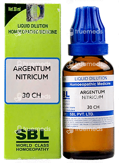 Sbl Argentum Nitricum 30ch Dilution 30ml