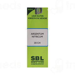 Sbl Argentum Nitricum 30ch Dilution 30ml
