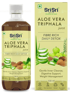 Sri Sri Tattva Aloe Vera Triphala No Added Sugar Juice 500Ml Sri Sri Tattva Aloe Vera Triphala No Added Sugar Juice 500Ml