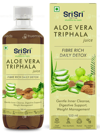 Sri Sri Tattva Aloe Vera Triphala No Added Sugar Juice 500Ml