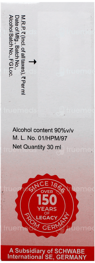 Dr Willmar Schwabe Thuja Occidentalis 200Ch Dilution 30Ml