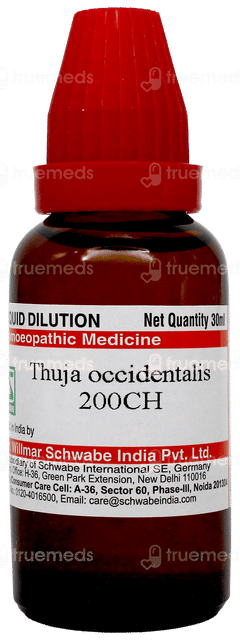 Dr Willmar Schwabe Thuja Occidentalis 200Ch Dilution 30Ml