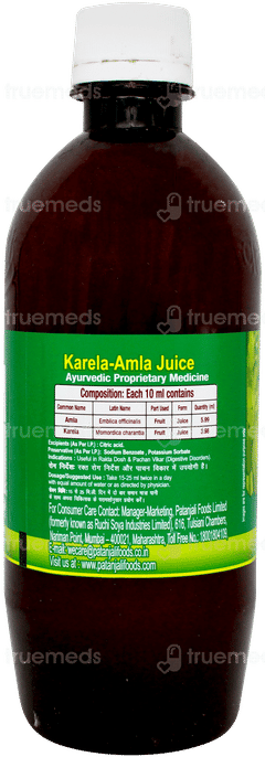 Patanjali Karela Amla Juice 500ml
