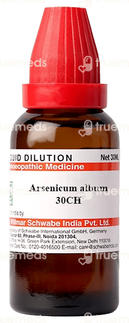 Dr Willmar Schwabe India Arsenicum Album 30 Ch Dilution 30 ML