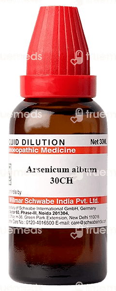 Dr Willmar Schwabe India Arsenicum Album 30 Ch Dilution 30 ML