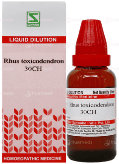 Dr Willmar Schwabe Rhus Toxicodendron 30Ch Dilution 30Ml