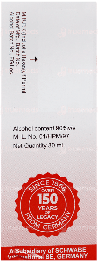 Dr Willmar Schwabe Rhus Toxicodendron 30Ch Dilution 30Ml